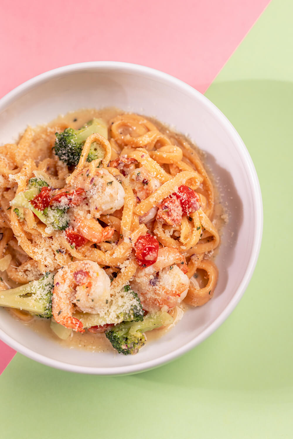 Makaron z Krewetkami